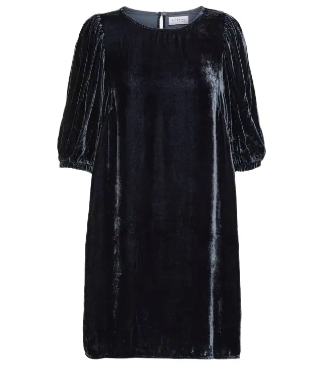 Velvet minidress
