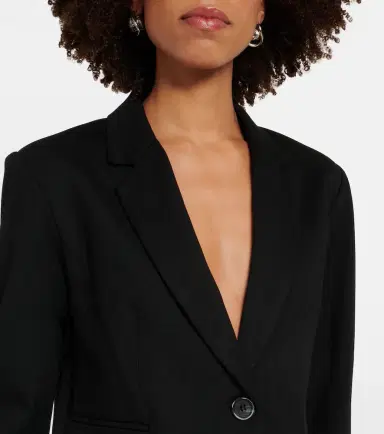 Velvet Anya cropped blazer | Thumbnail 4