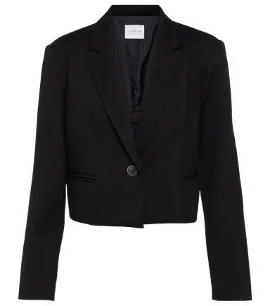 Velvet Anya cropped blazer | Thumbnail 1