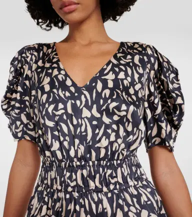 Velvet Lyuda printed midi dress | Thumbnail 3