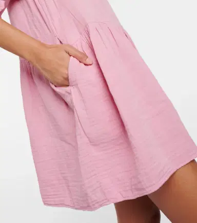 Velvet Nica cotton gauze minidress | Thumbnail 3