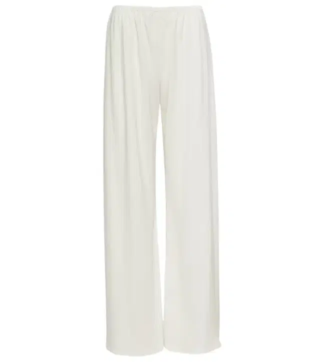 Gala double-cady wide-leg pants