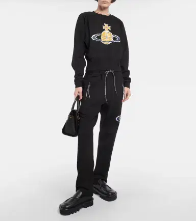 Vivienne Westwood Orb printed cotton jersey sweatpants | Thumbnail 2 Vivienne Westwood Orb printed cotton jersey sweatpants | Thumbnail 2