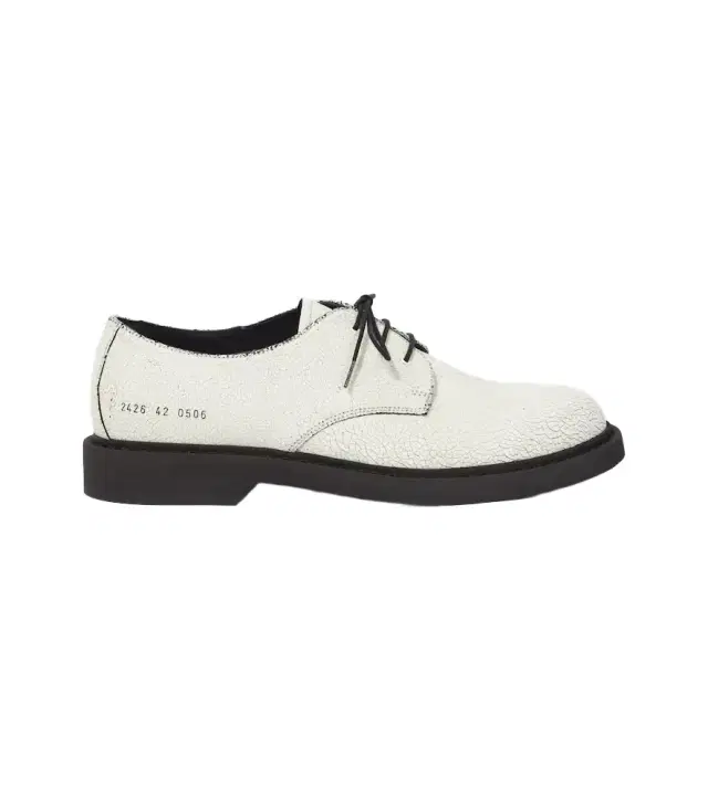 Common Projects Cracked leather Derby shoes