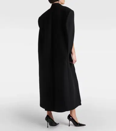 Wardrobe.NYC Wardrobe. NYC Double-breasted virgin wool cape | Thumbnail 5