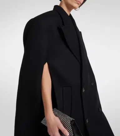 Wardrobe.NYC Wardrobe. NYC Double-breasted virgin wool cape | Thumbnail 6