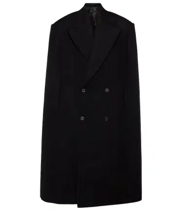 Wardrobe.NYC Wardrobe. NYC Double-breasted virgin wool cape | Thumbnail 1