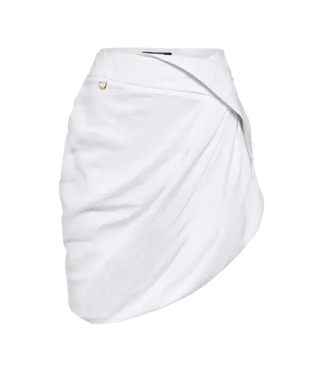 Jacquemus La Mini Jupe Saudade draped miniskirt