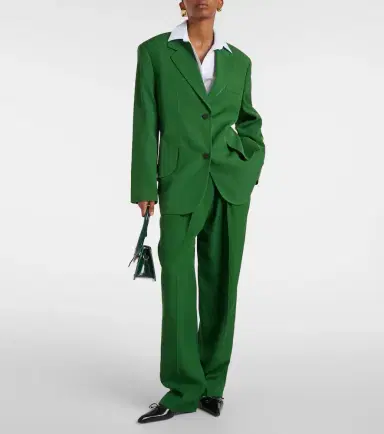 Jacquemus Le Pantalon Titolo high-rise wide-leg pants | Thumbnail 3 Jacquemus Le Pantalon Titolo high-rise wide-leg pants | Thumbnail 3