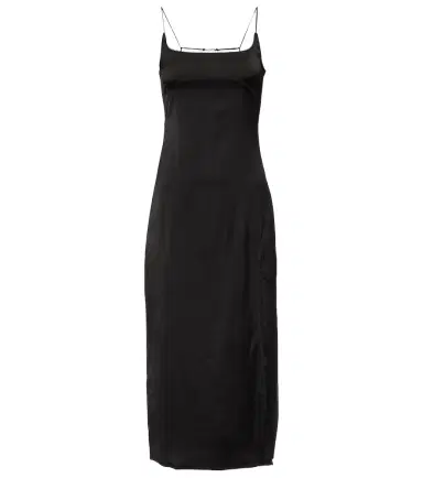 Jacquemus La Robe Notte satin midi dress | Thumbnail 1 Jacquemus La Robe Notte satin midi dress | Thumbnail 1