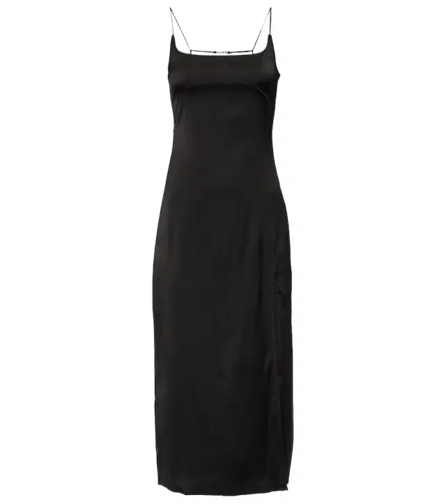 Jacquemus La Robe Notte satin midi dress