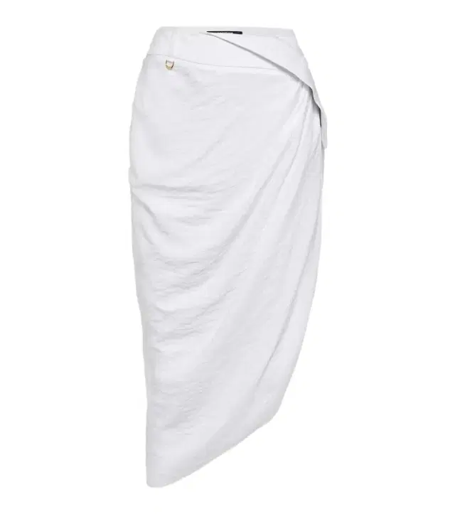Jacquemus La Jupe Saudade draped midi skirt