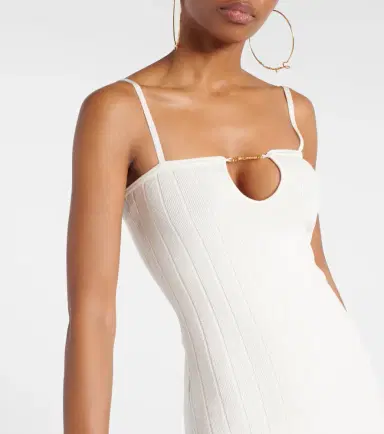 Jacquemus La Robe Sierra Bretelles midi dress | Thumbnail 2