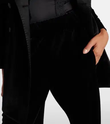 Dolce & Gabbana High-rise velvet wide-leg pants | Thumbnail 2 Dolce & Gabbana High-rise velvet wide-leg pants | Thumbnail 2
