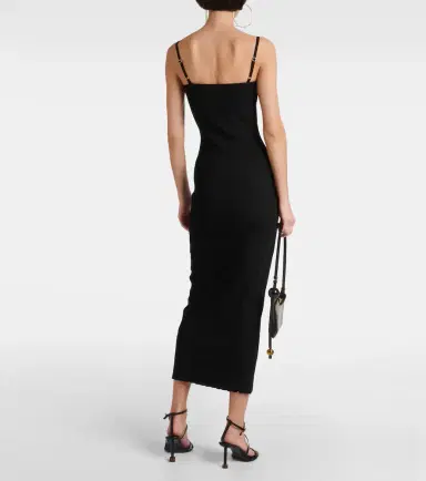 Jacquemus La Robe Sierra Bretelles midi dress | Thumbnail 5
