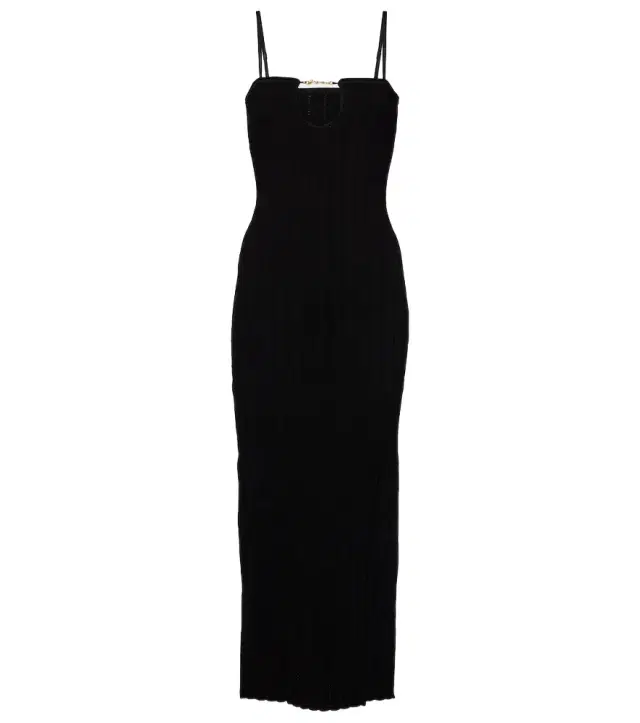Jacquemus La Robe Sierra Bretelles midi dress