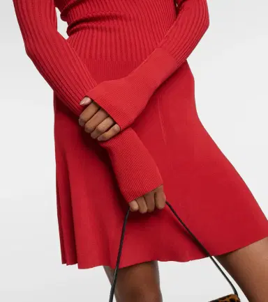 Jacquemus La Mini Robe Pralu off-shoulder minidress | Thumbnail 5
