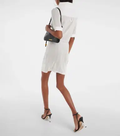 Jacquemus La mini robe Manta jersey shirt dress | Thumbnail 3