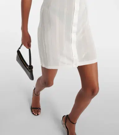 Jacquemus La mini robe Manta jersey shirt dress | Thumbnail 4
