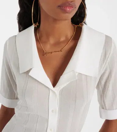 Jacquemus La mini robe Manta jersey shirt dress | Thumbnail 5