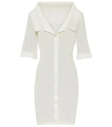 Jacquemus La mini robe Manta jersey shirt dress | Thumbnail 1