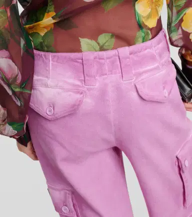 Dolce & Gabbana Mid-rise cotton flared cargo pants | Thumbnail 6