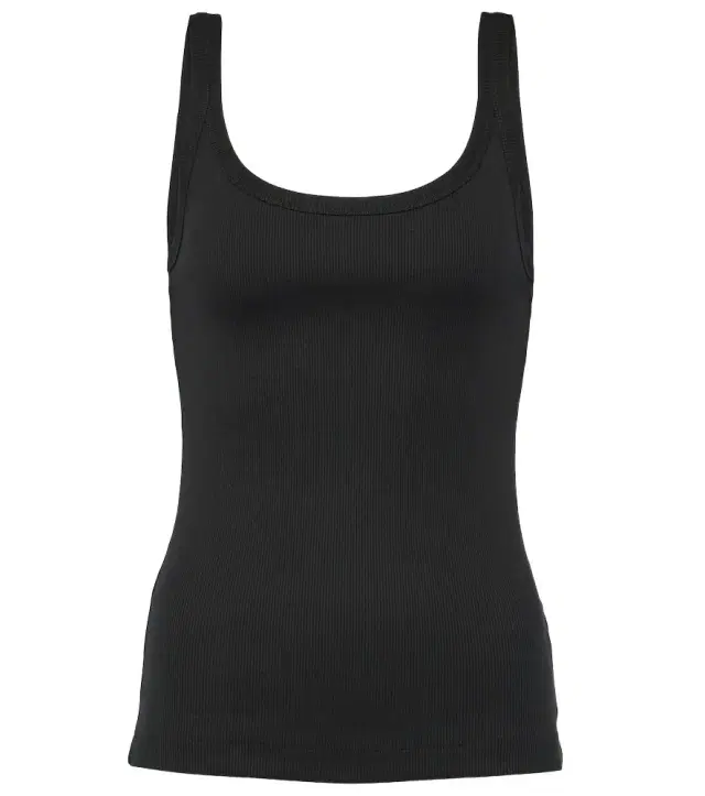 Dolce & Gabbana Ribbed-knit cotton tank top