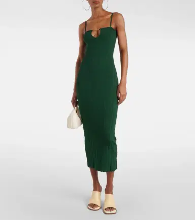 Jacquemus La Robe Sierra Bretelles midi dress | Thumbnail 2