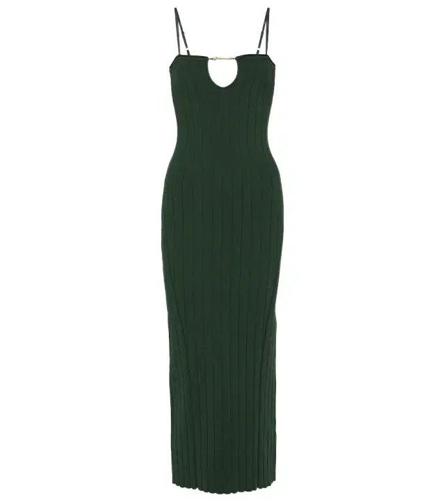 Jacquemus La Robe Sierra Bretelles midi dress