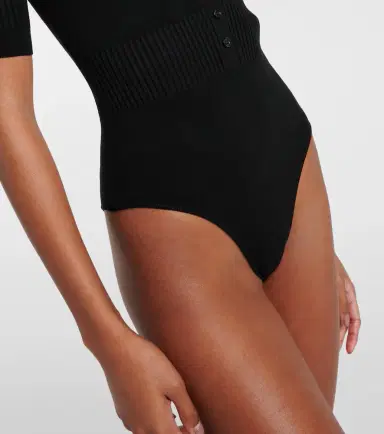 Jacquemus Le Body Yauco ribbed-knit bodysuit | Thumbnail 3