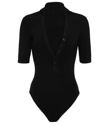 Jacquemus Le Body Yauco ribbed-knit bodysuit | Thumbnail 1