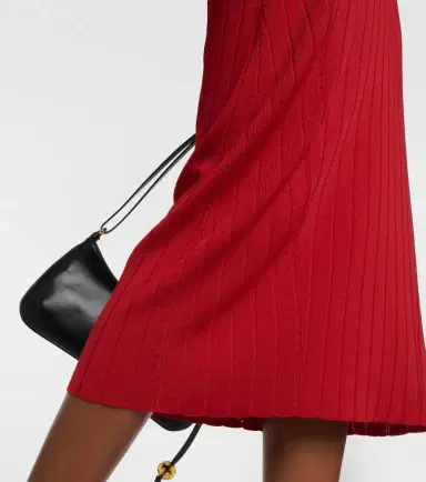 Jacquemus La Jupe Pralu knitted midi skirt | Thumbnail 2