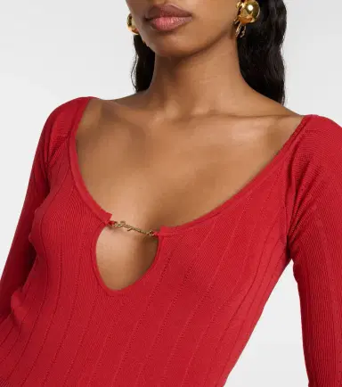 Jacquemus Le Haut Pralu off-shoulder sweater | Thumbnail 2