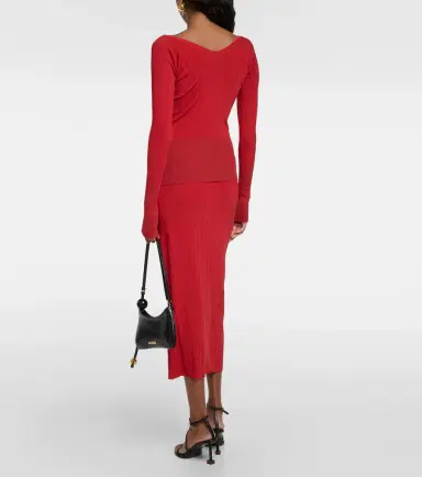 Jacquemus Le Haut Pralu off-shoulder sweater | Thumbnail 3