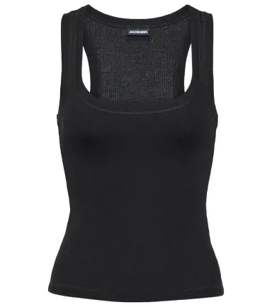 Jacquemus Le Débardeur Gros Grain cotton tank top | Thumbnail 1