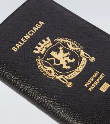 Balenciaga Logo passport holder | Thumbnail 3 Balenciaga Logo passport holder | Thumbnail 3