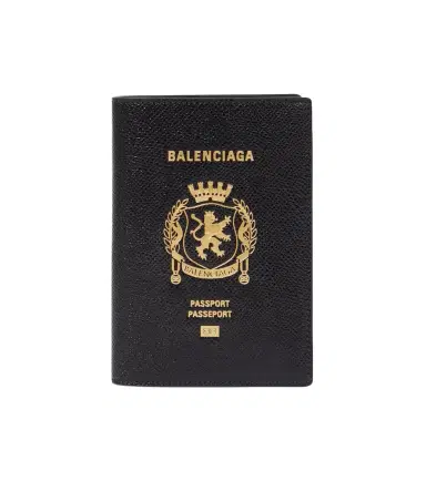 Balenciaga Logo passport holder | Thumbnail 1 Balenciaga Logo passport holder | Thumbnail 1