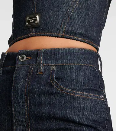 Dolce & Gabbana Denim bustier | Thumbnail 4