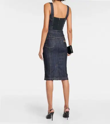 Dolce & Gabbana Denim bustier | Thumbnail 5