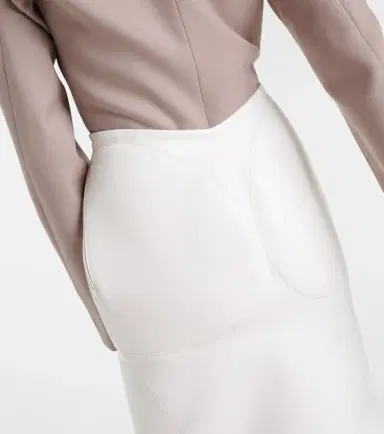 Alaïa Alaïa Leather pencil skirt | Thumbnail 6