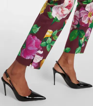 Dolce & Gabbana Floral low-rise cotton-blend pants | Thumbnail 5 Dolce & Gabbana Floral low-rise cotton-blend pants | Thumbnail 5