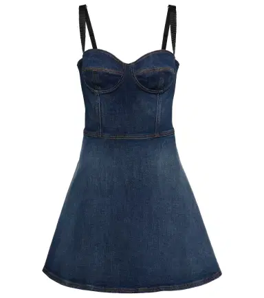 Dolce & Gabbana Corset denim minidress | Thumbnail 1 Dolce & Gabbana Corset denim minidress | Thumbnail 1