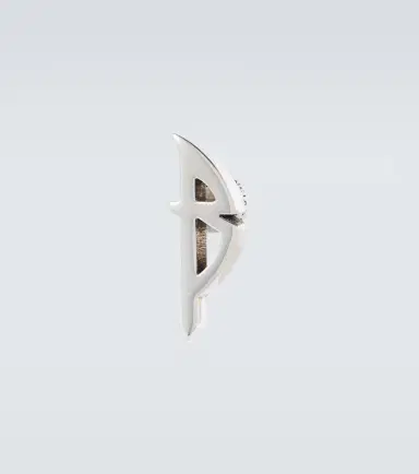 Balenciaga Typo logo earrings | Thumbnail 5 Balenciaga Typo logo earrings | Thumbnail 5