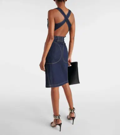 Alaïa Alaïa Denim pencil skirt | Thumbnail 5