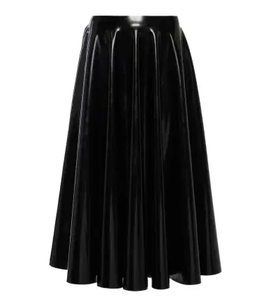 Alaïa Alaïa Latex midi skirt | Thumbnail 1