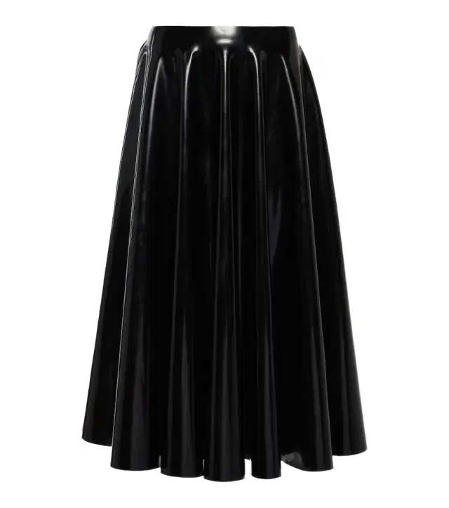 Alaia Alaïa Latex midi skirt