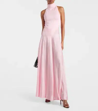 Alaïa Alaïa Turtleneck maxi dress | Thumbnail 4