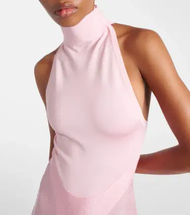 Alaïa Alaïa Turtleneck maxi dress | Thumbnail 5