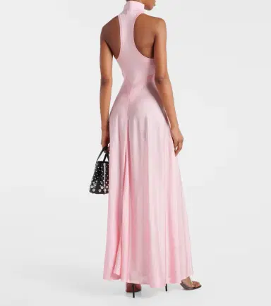 Alaïa Alaïa Turtleneck maxi dress | Thumbnail 6