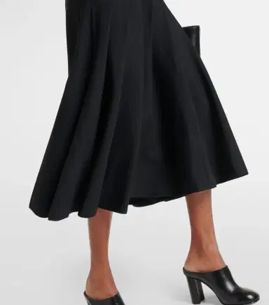 Alaïa Alaïa Hooded jersey midi dress | Thumbnail 4